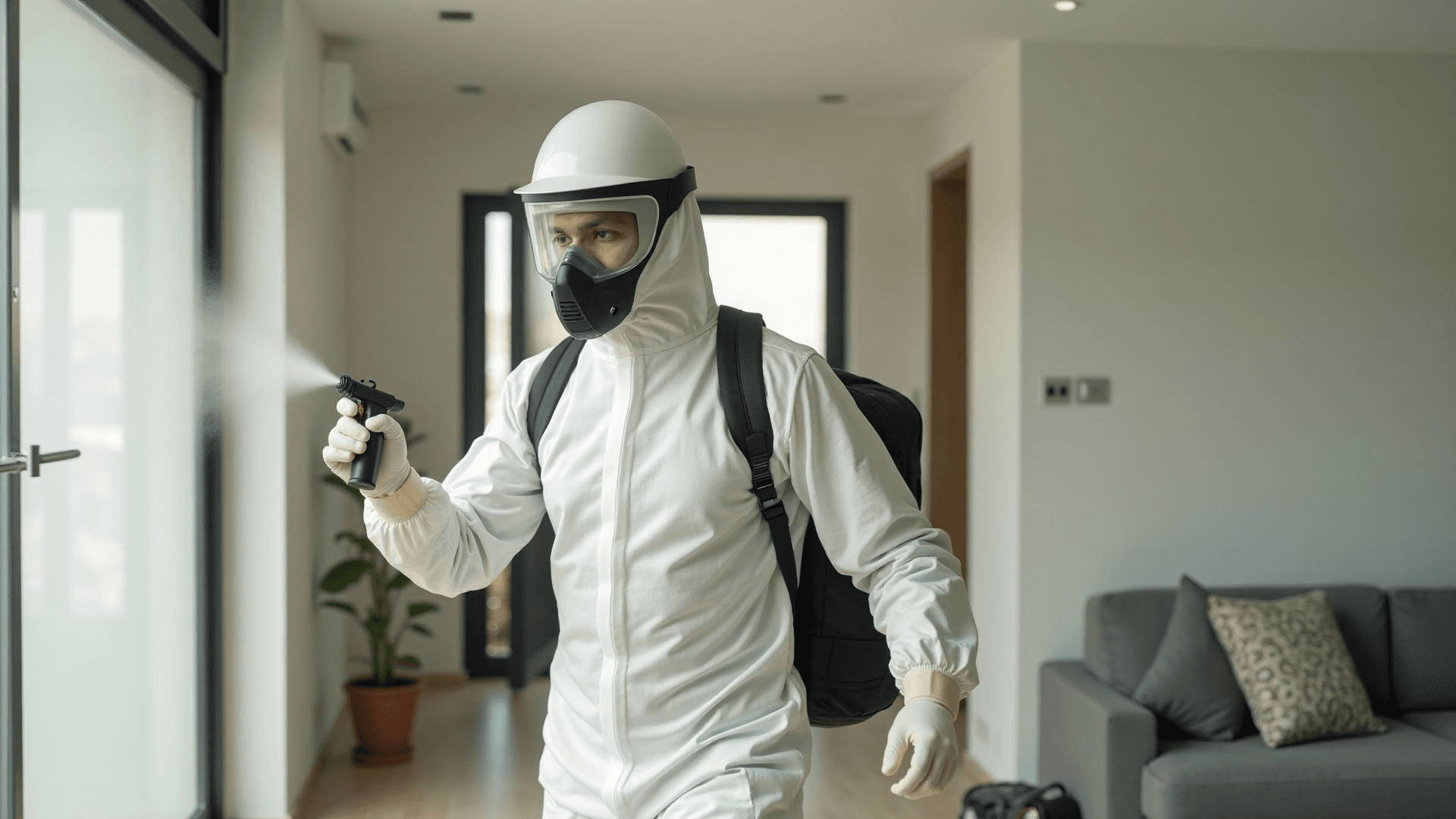 Professional pest control service